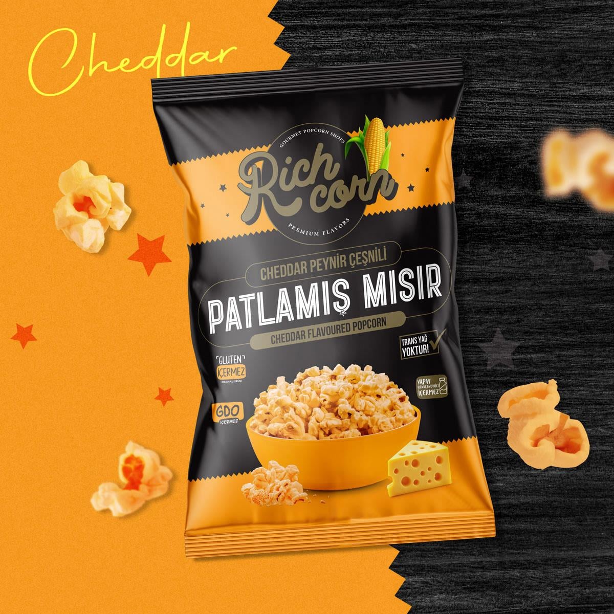 Richcorn Tuzlu Atıştırmalık Popcorn Tanışma Paketi