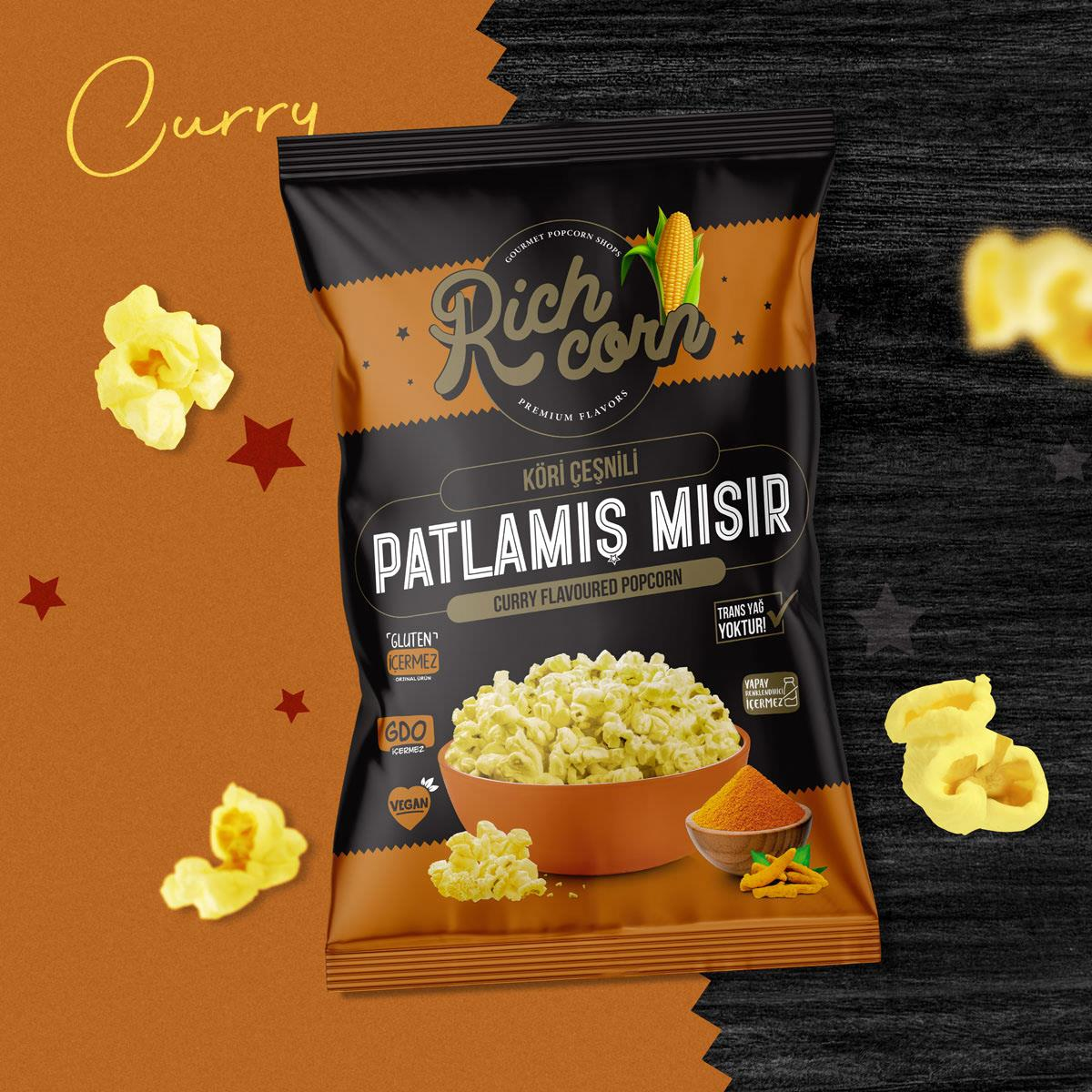 Richcorn Tuzlu Atıştırmalık Popcorn Tanışma Paketi