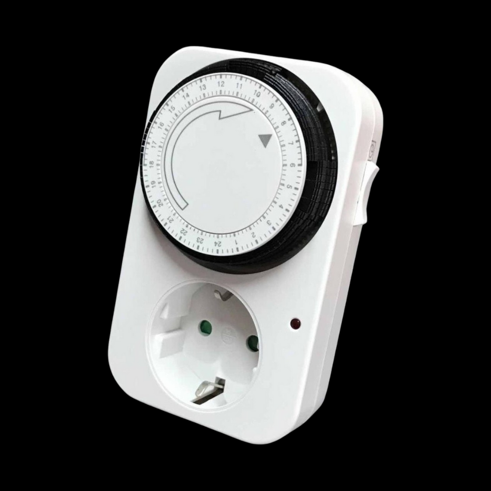 Mekanik Zaman Ayarlı Priz 24 Saat Analog Timer Priz 16A 3500W