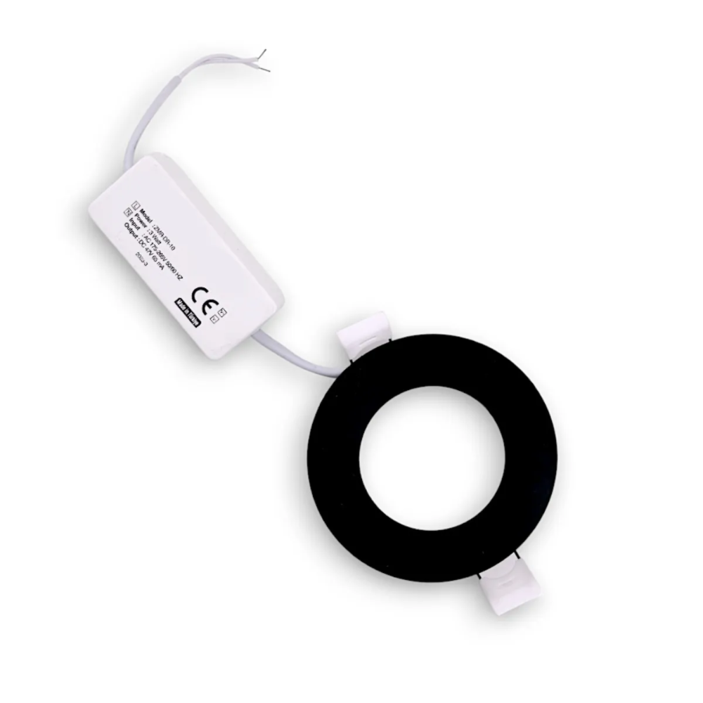 Eco Sıva Altı Siyah Spot Panel Led 3 Watt Gün Işığı 4000 K