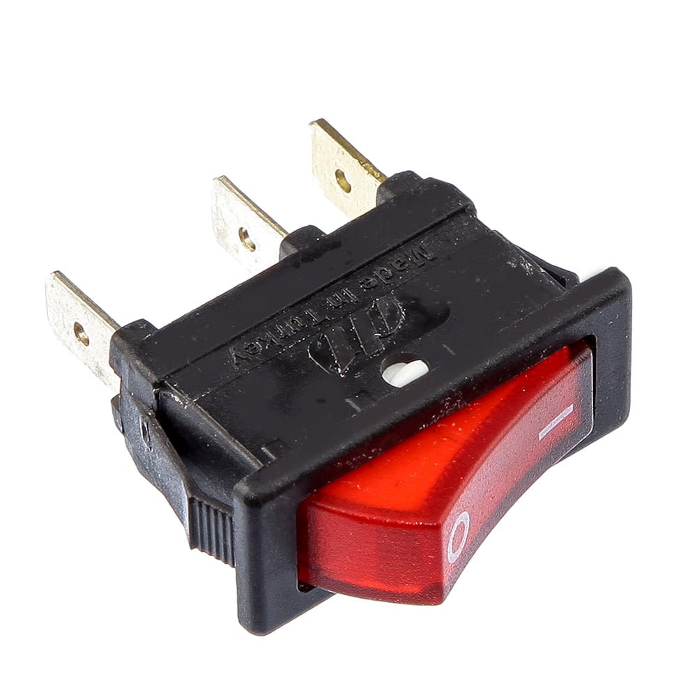 Işıklı Tekli Anahtar On Off Işıklı Anahtar Elektrkli Cihaz Anahtarı