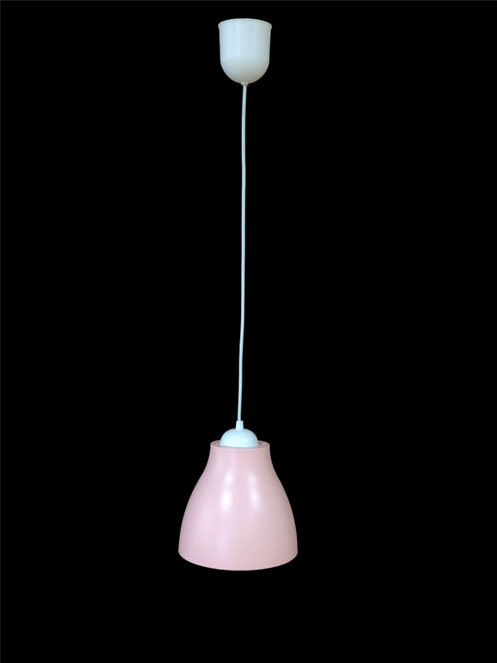 Tekli Sarkıt Avize Plastik Aksiyon Küçük Pembe