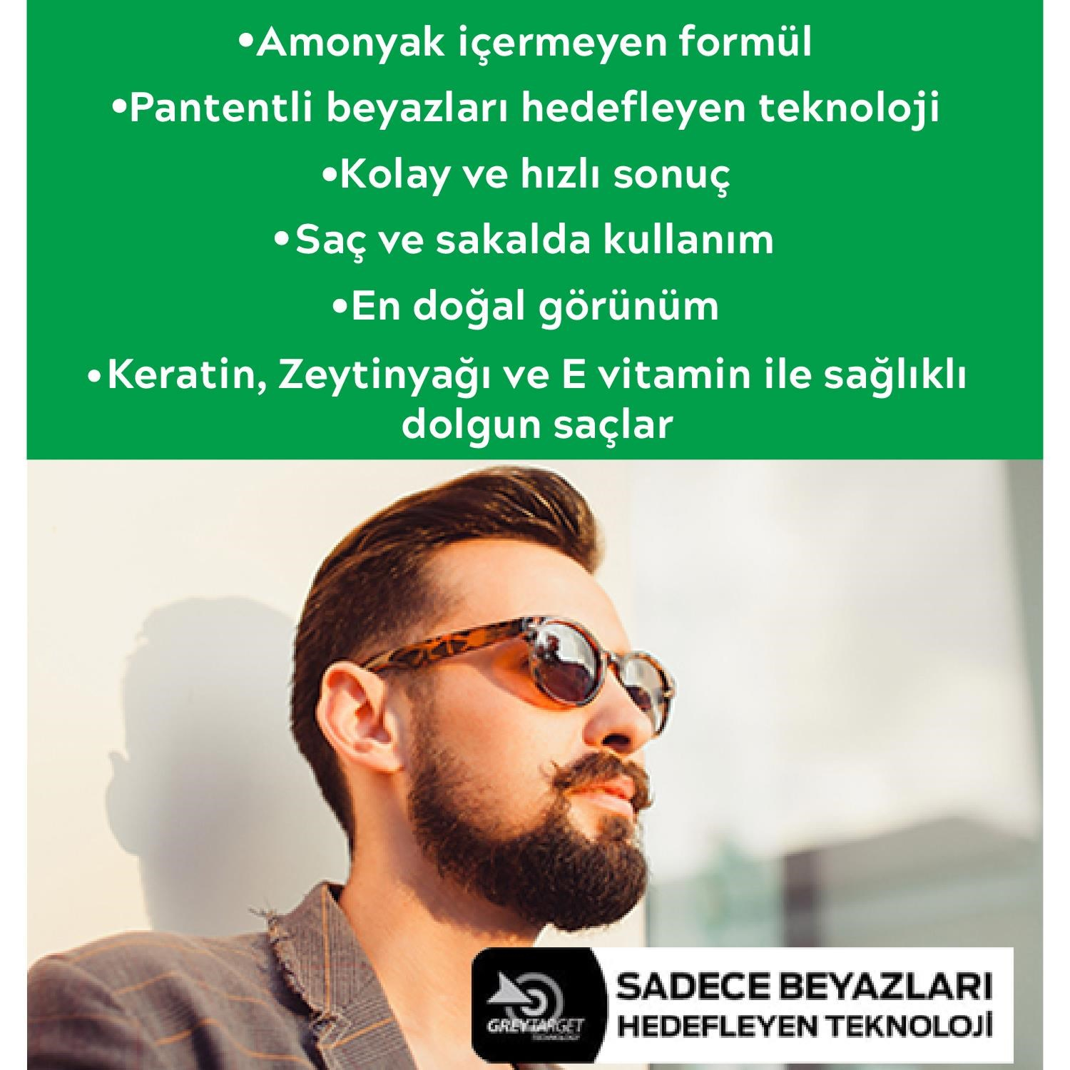 Saç Boyası Koyu Kahve / Siyah 