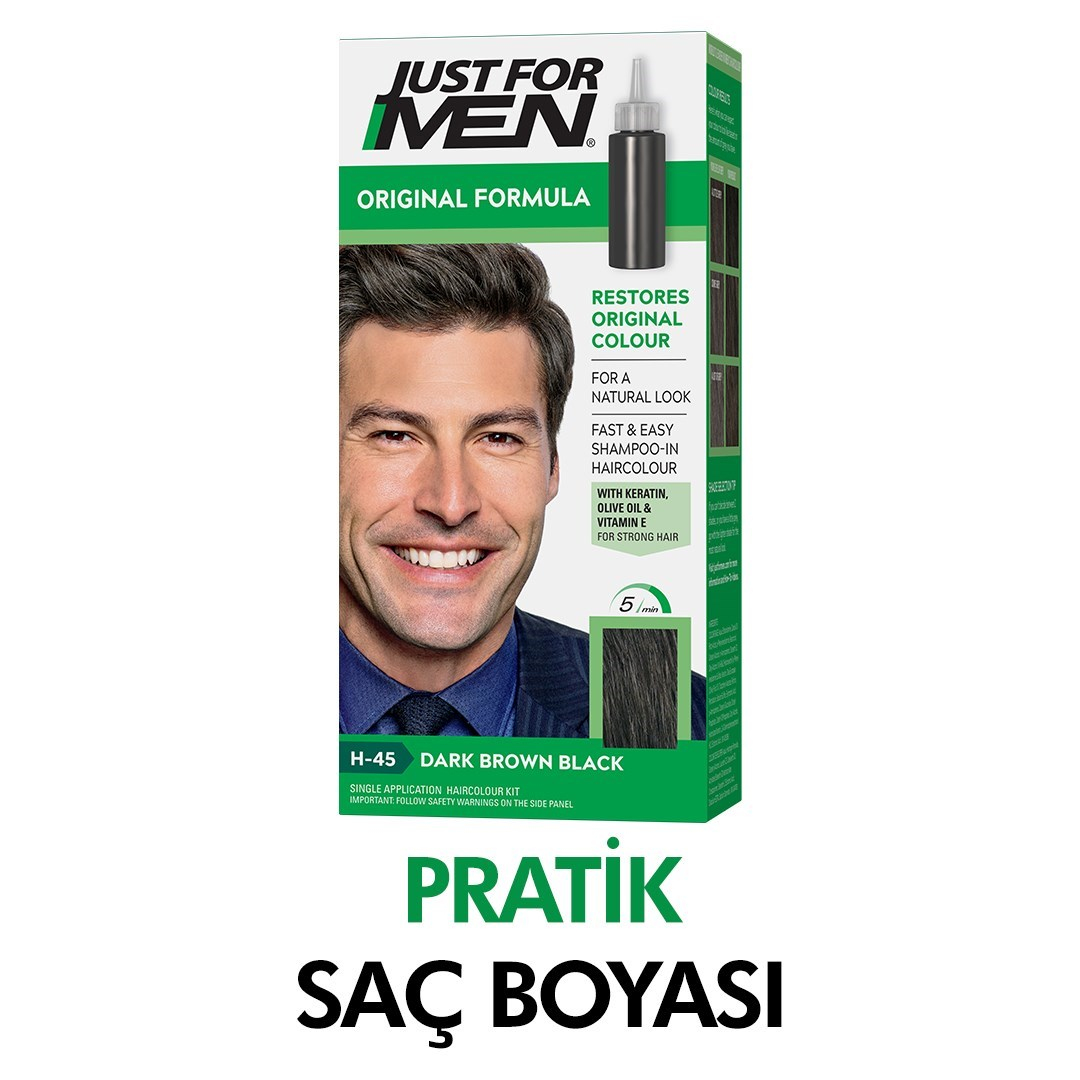 Saç Boyası Koyu Kahve / Siyah 