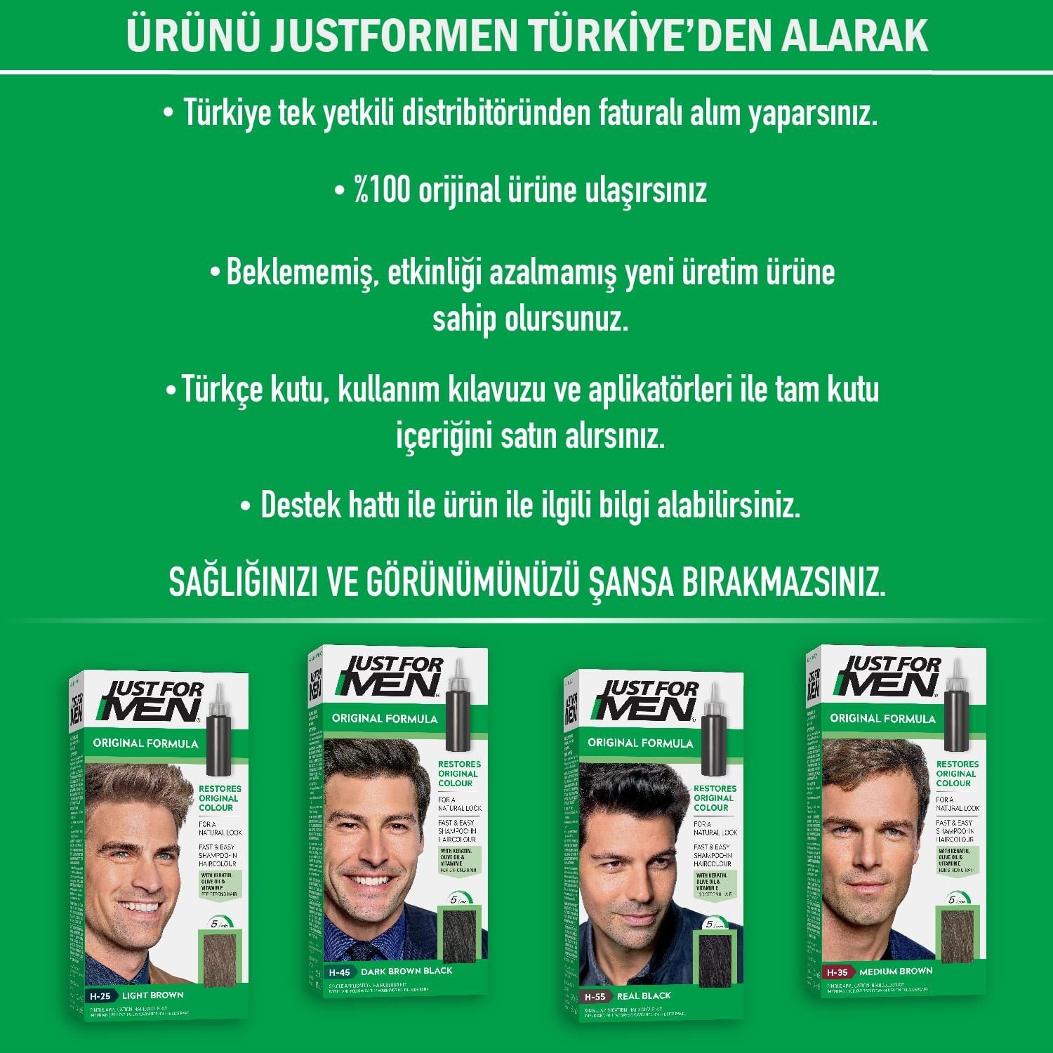 Saç Boyası Orta Kahve