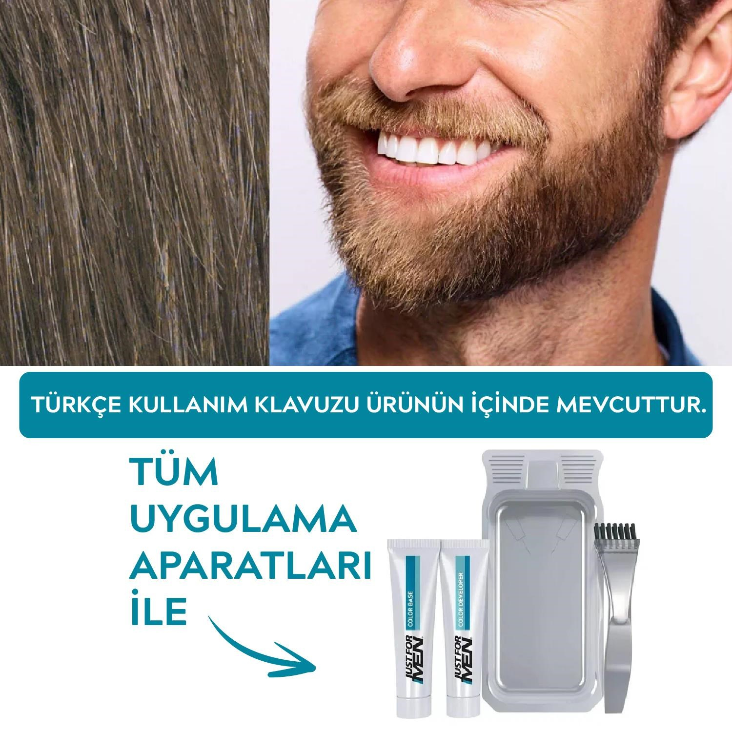 Sakal & Bıyık Boyası Orta Kahve