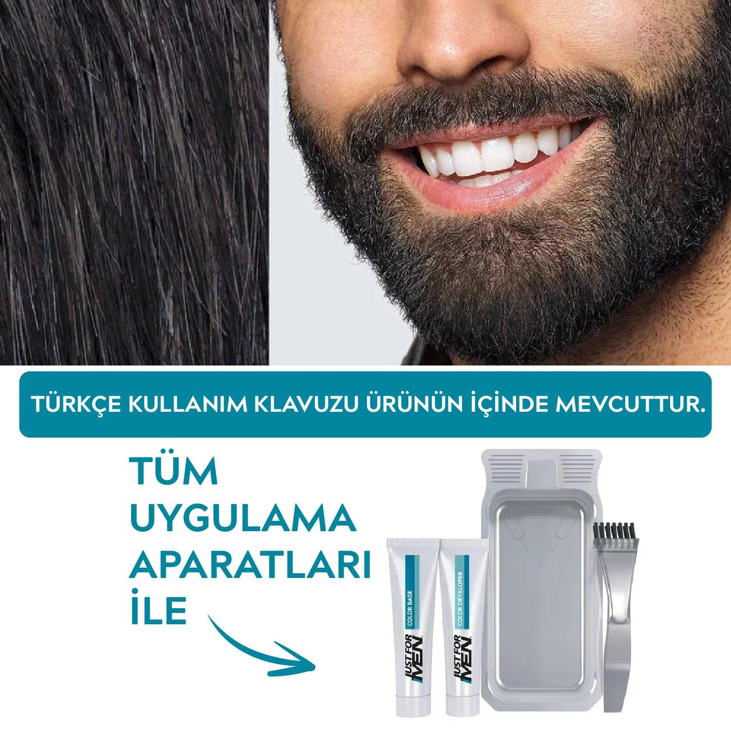 Sakal & Bıyık Boyası Siyah