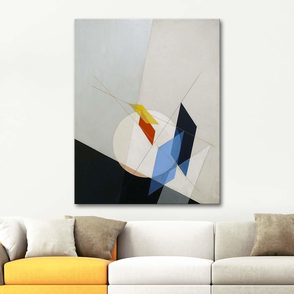 Laszlo Moholy-Nagy A 18 Kanvas Tablo