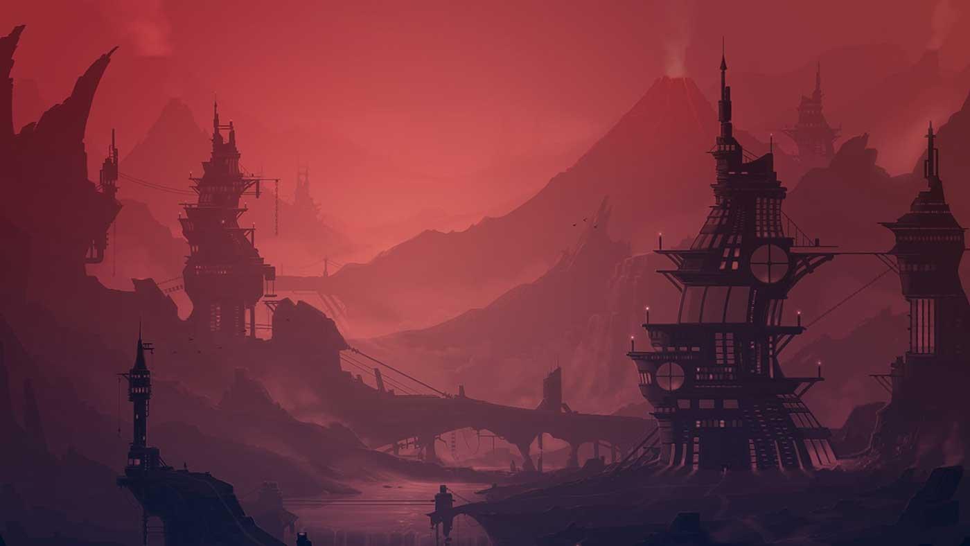 A Castle Illustration as Art Print