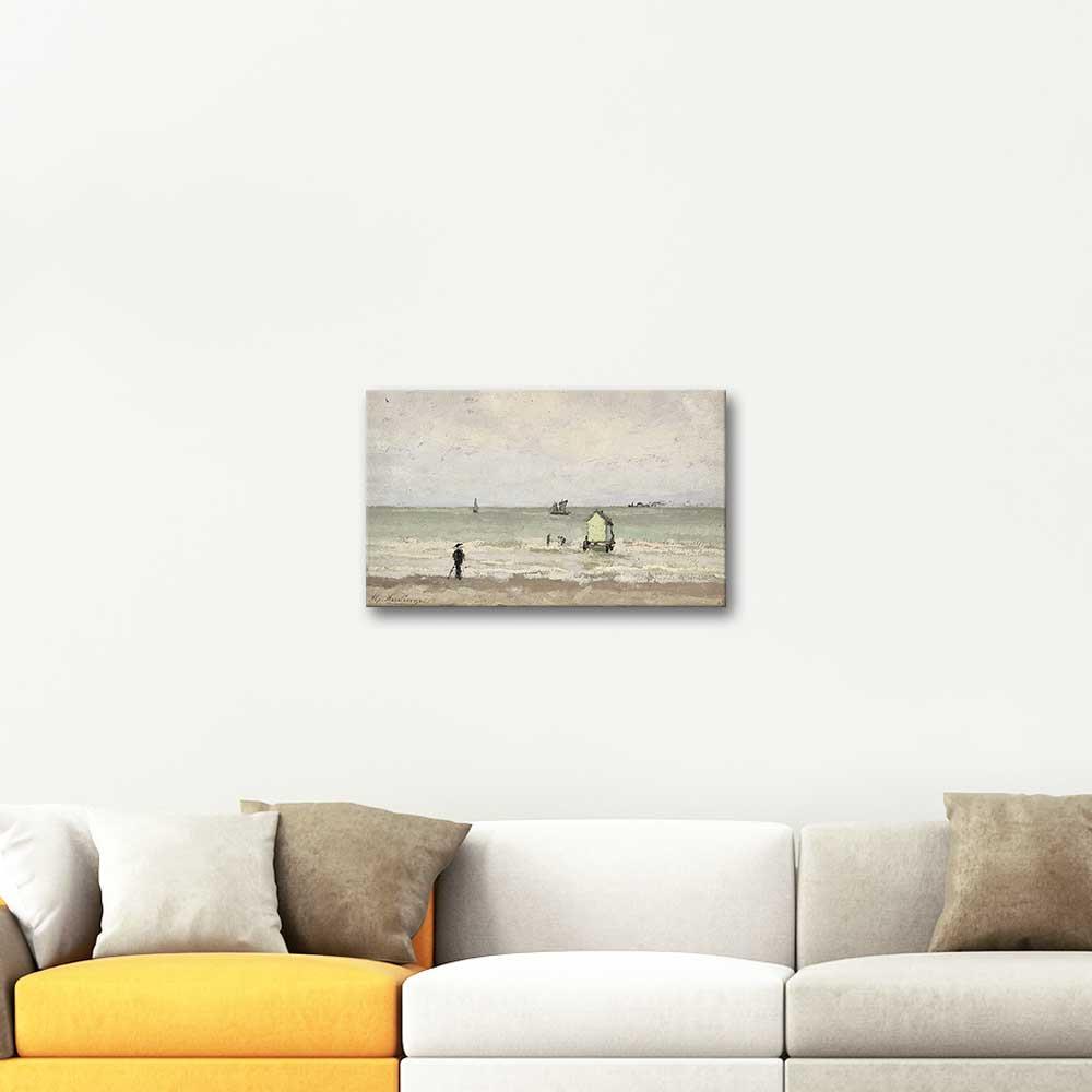 A Day by the Sea by Alphonse Asselbergs as Art Print