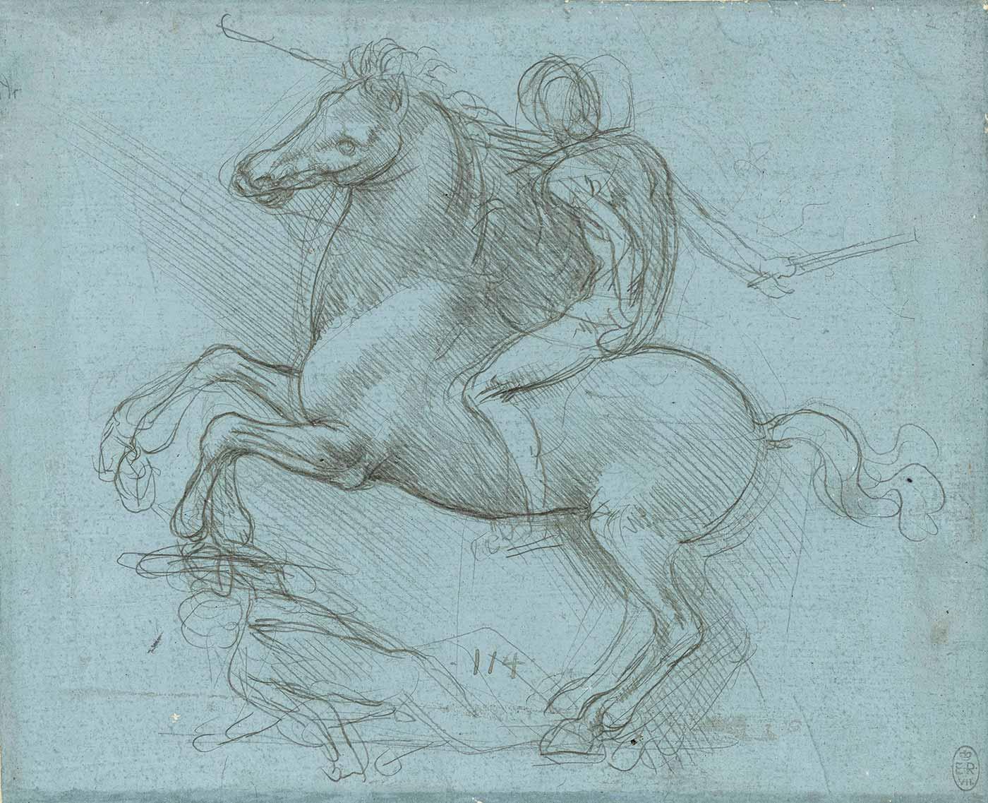 A Design for an Equestrian Monument by Leonardo Da Vinci
