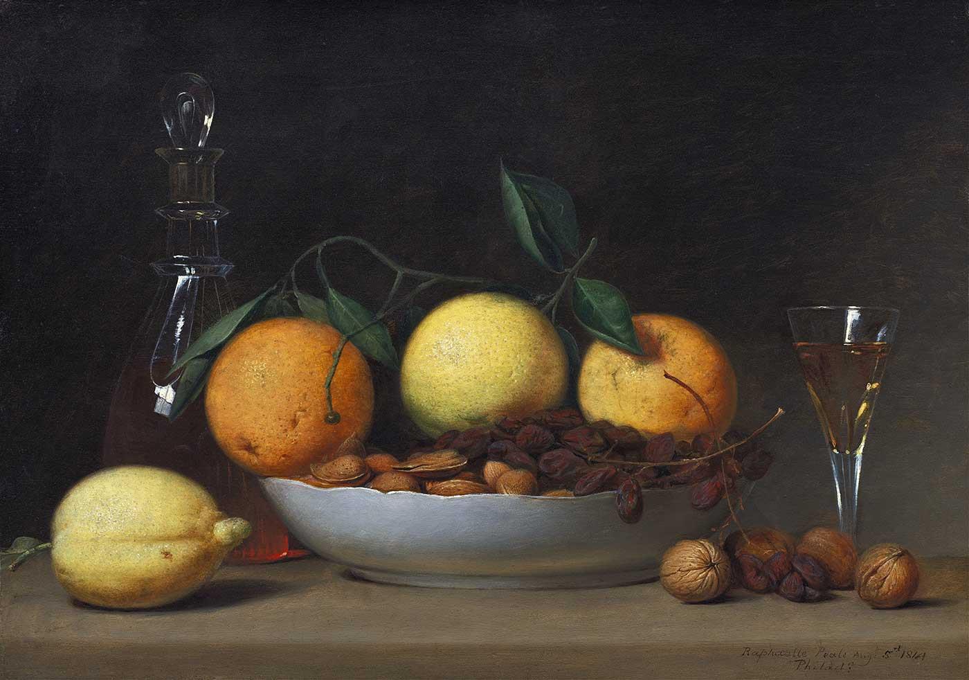 Raphaelle Peale Tatlı Kanvas Tablo