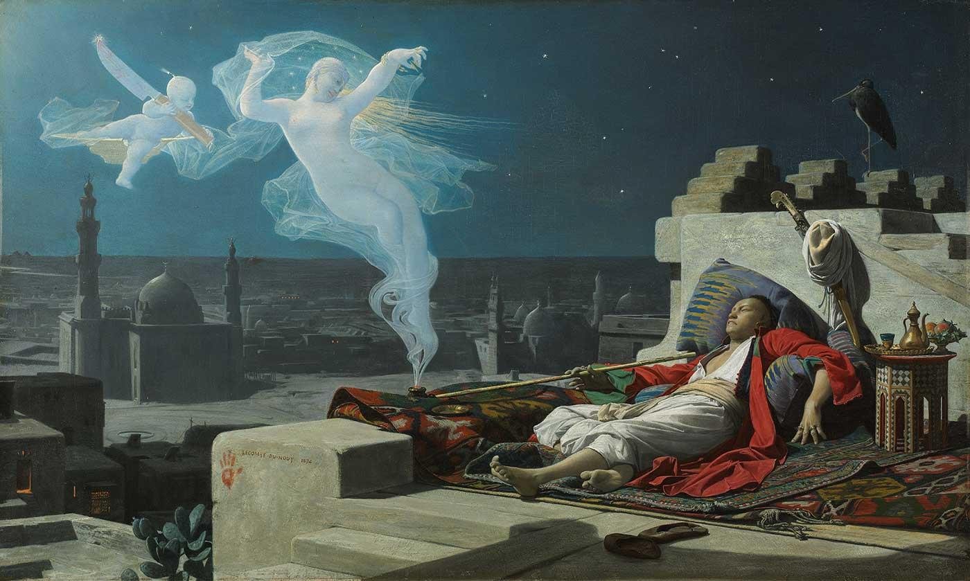 A Eunuch's Dream by Jean Jules Antoine Lecomte du Nouÿ as Art Print 