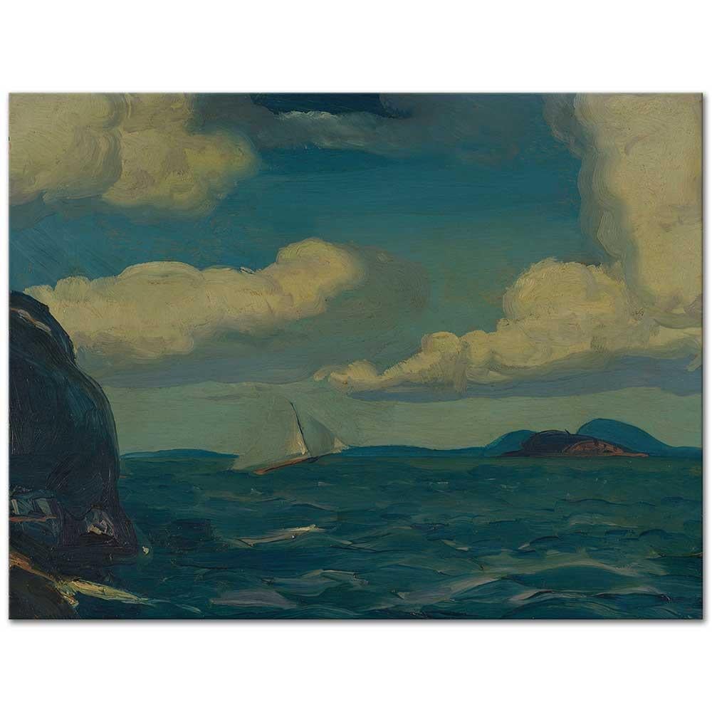 A Fresh Breeze by George Wesley Bellows as Art Print