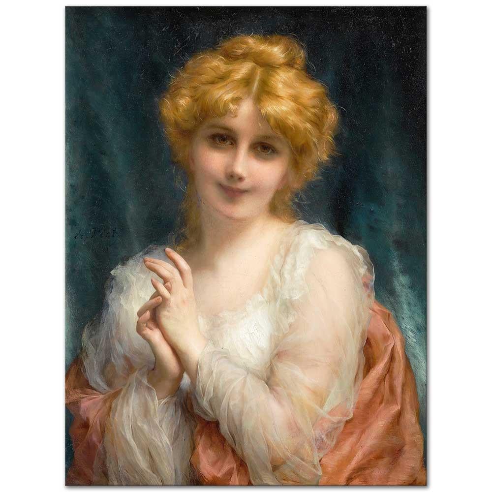 A Golden Haired Beauty by Adolphe Piot