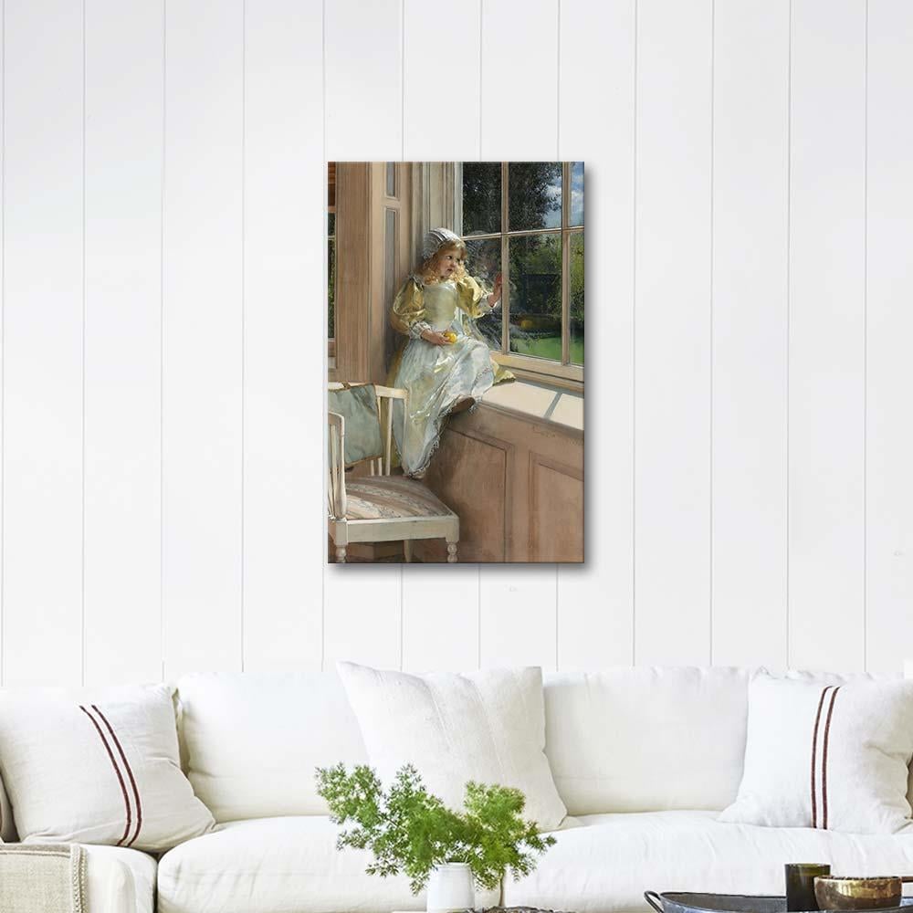 A Looking out o'Window by Sir Lawrence Alma-Tadema as Art Print