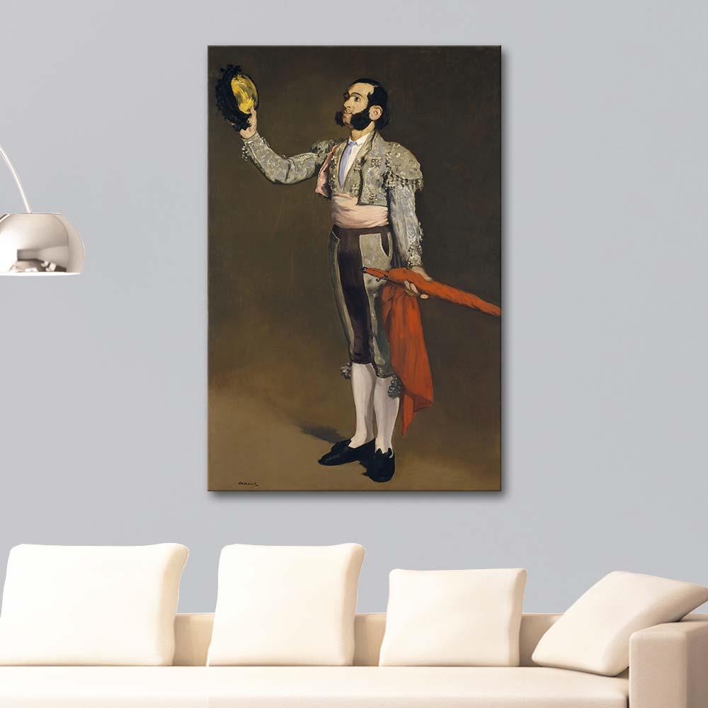 Edouard Manet Matador Kanvas Tablo
