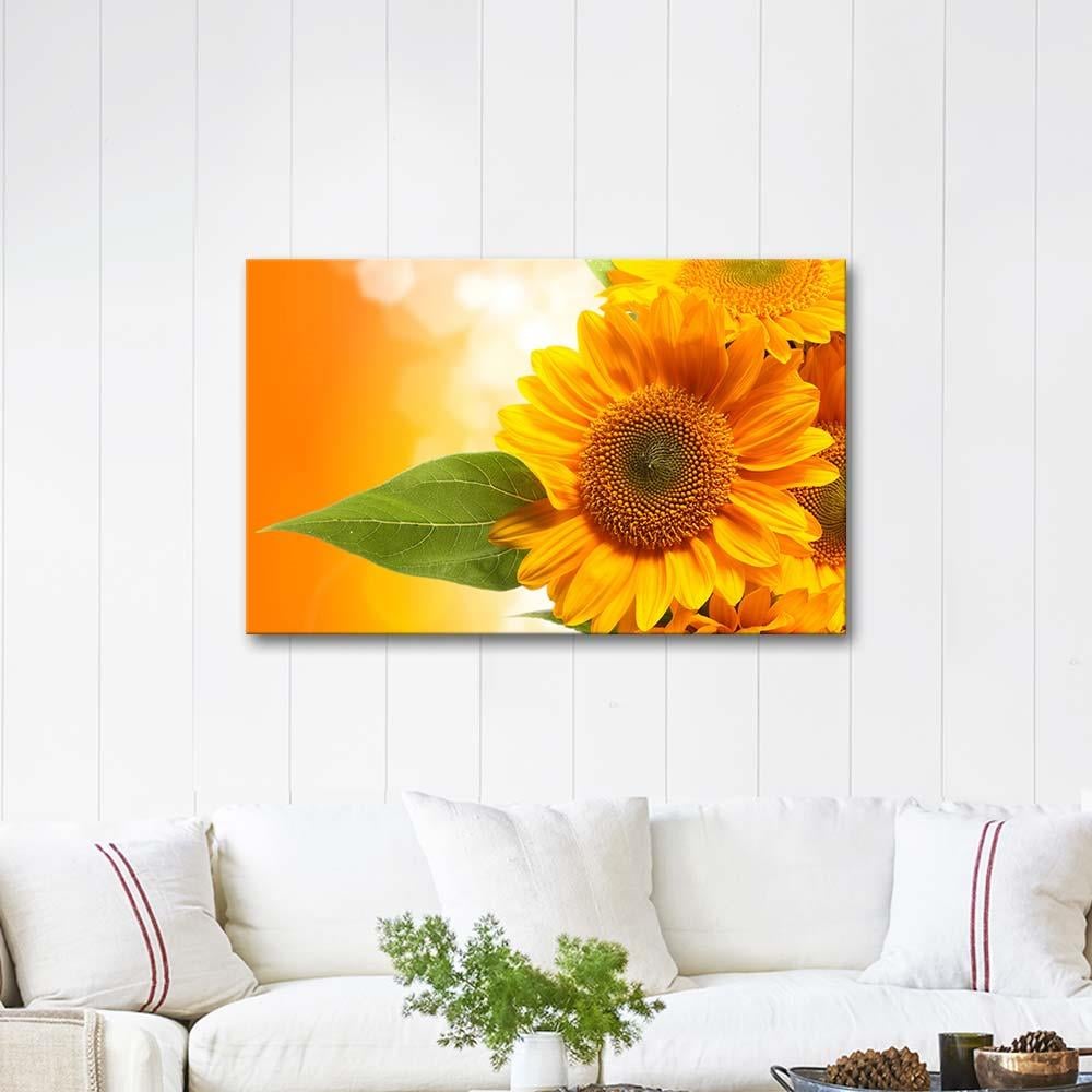 A Sunflower as Art Print