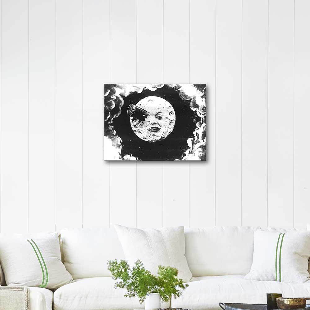 A Trip to the Moon as Art Print