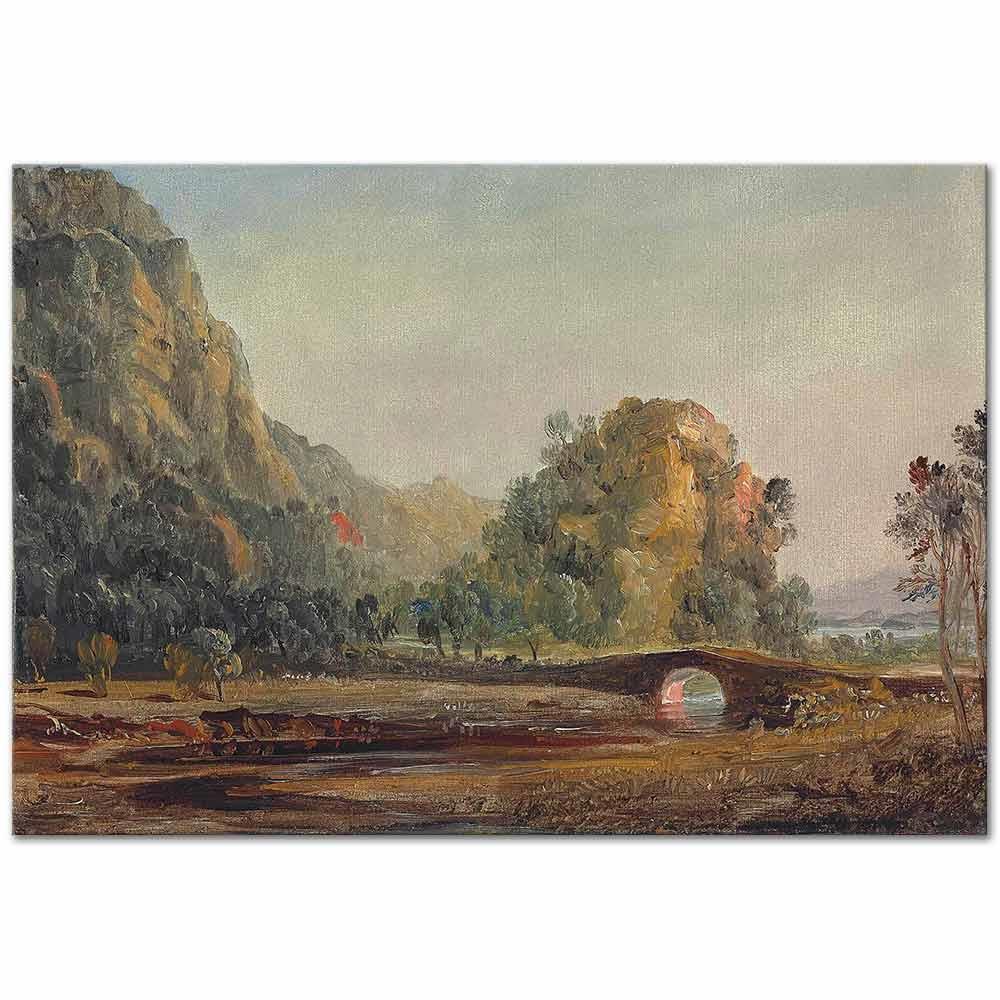 Francis Danby Killarney'e Bakış Kanvas Tablo