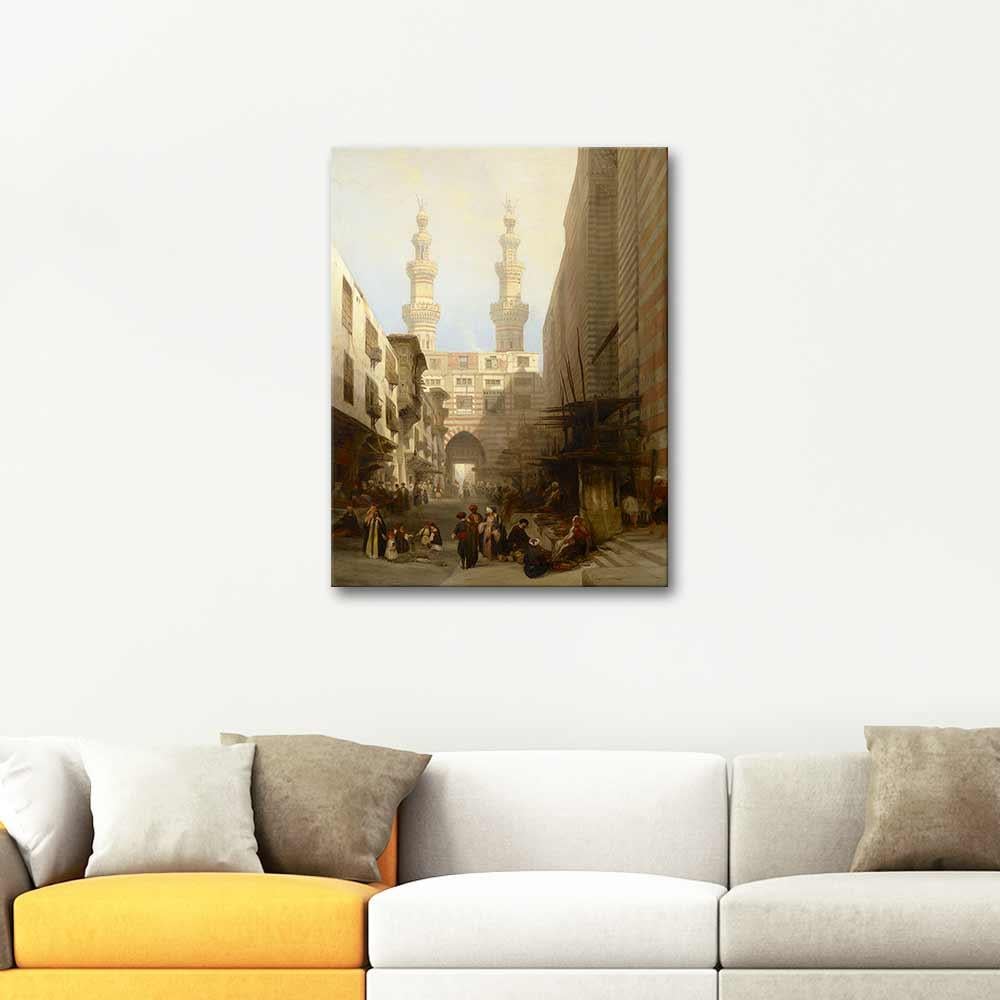 A View in Cairo by David Roberts as Art Print