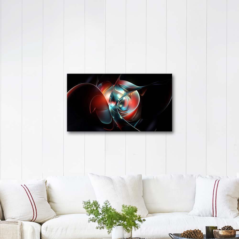 Soyut Kompozisyon 7384 Kanvas Tablo