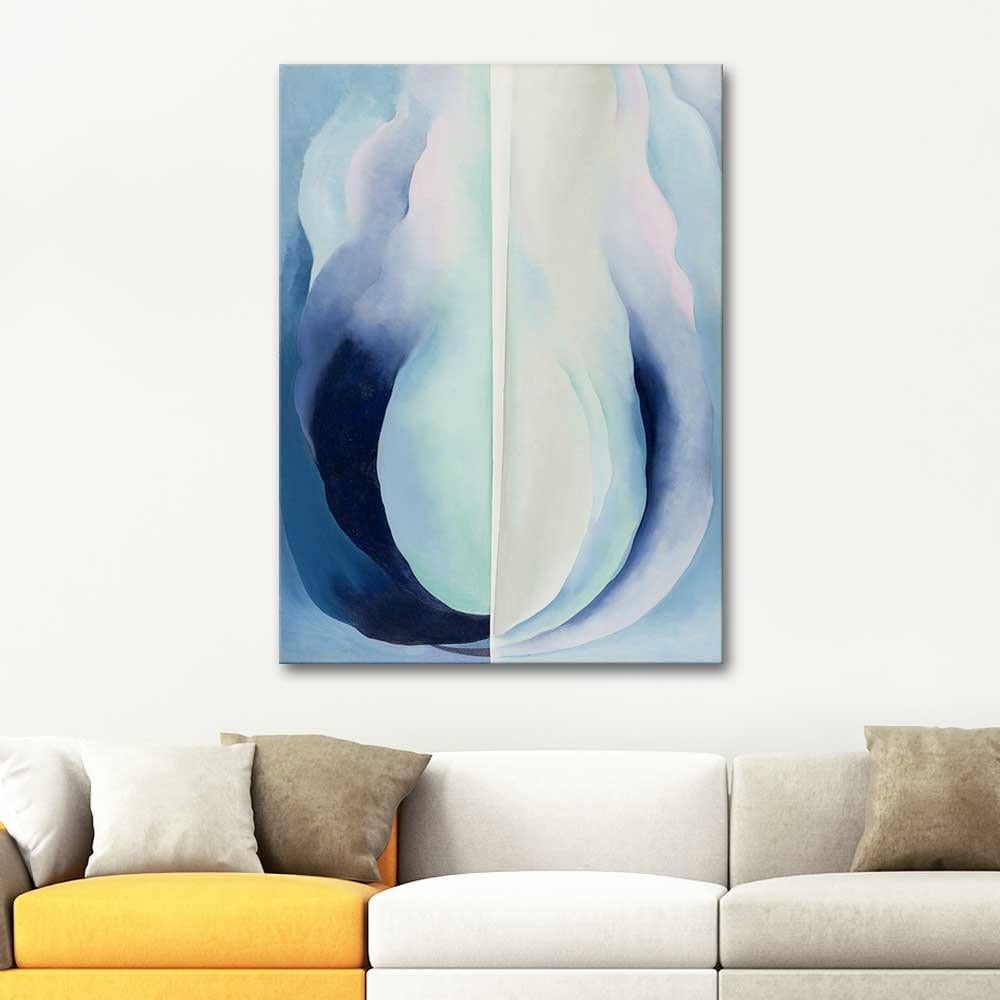 Abstraction Blue by Georgia O'Keeffe as Art Print
