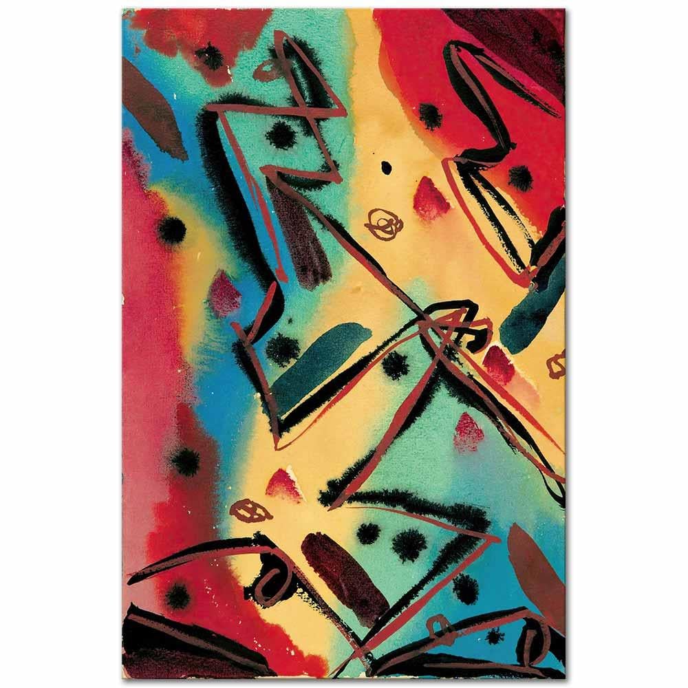 Abstrakte Komposition by Fritz Stuckenberg