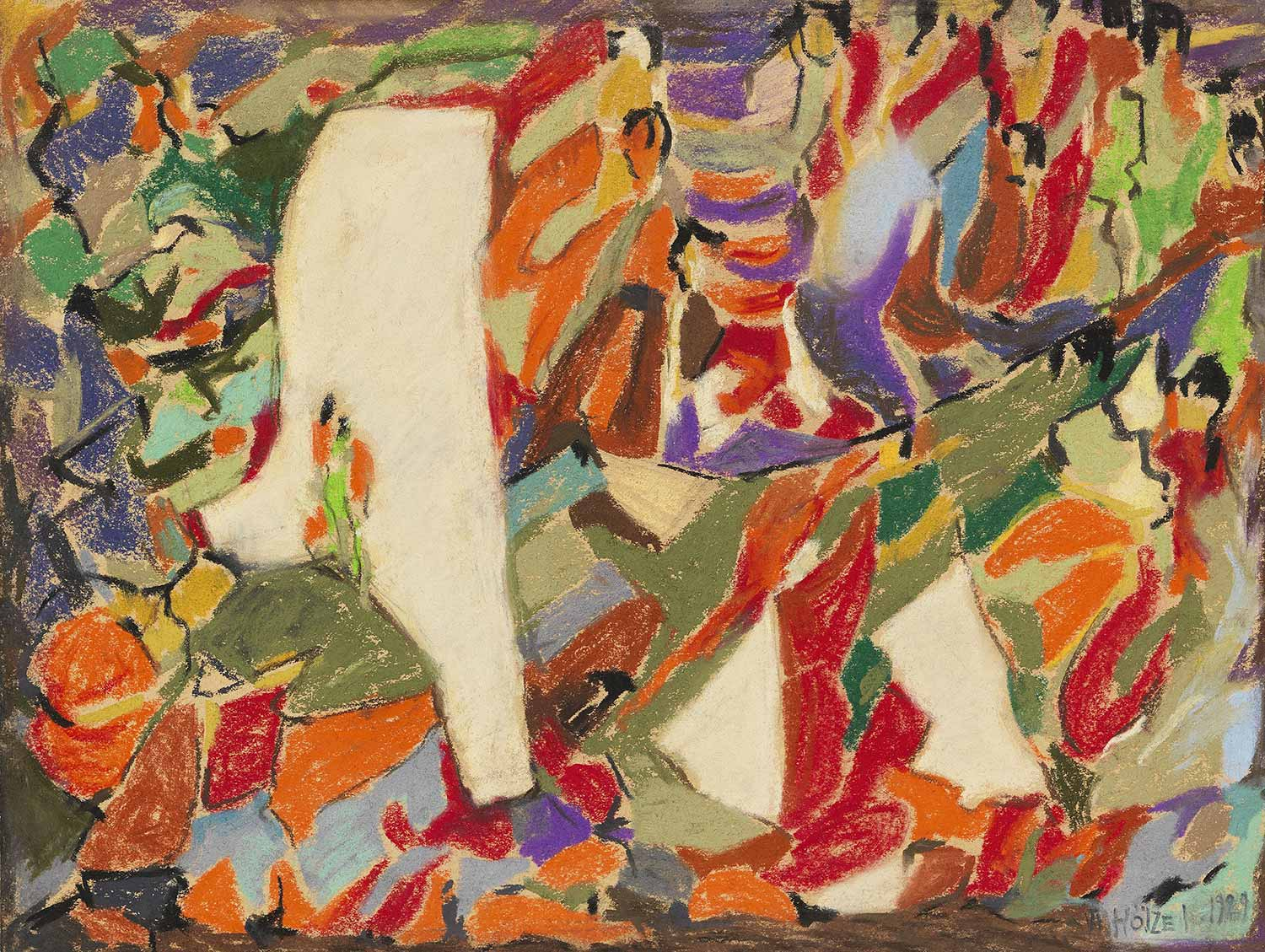 Adolf Hölzel Composition I Art Print