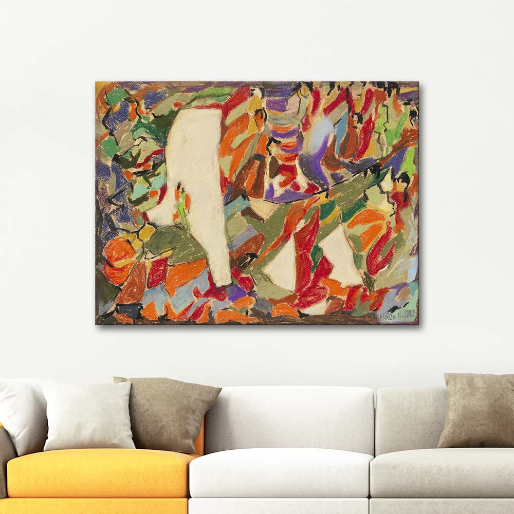 Adolf Hölzel Composition I Art Print