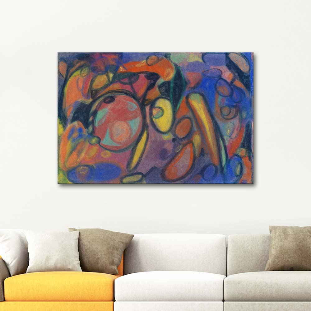 Adolf Hölzel Composition With Circle Art Print