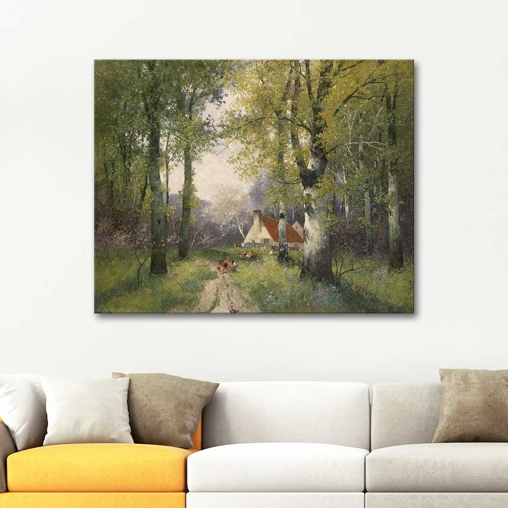 Adolf Kaufmann İlkbahar Kanvas Tablo