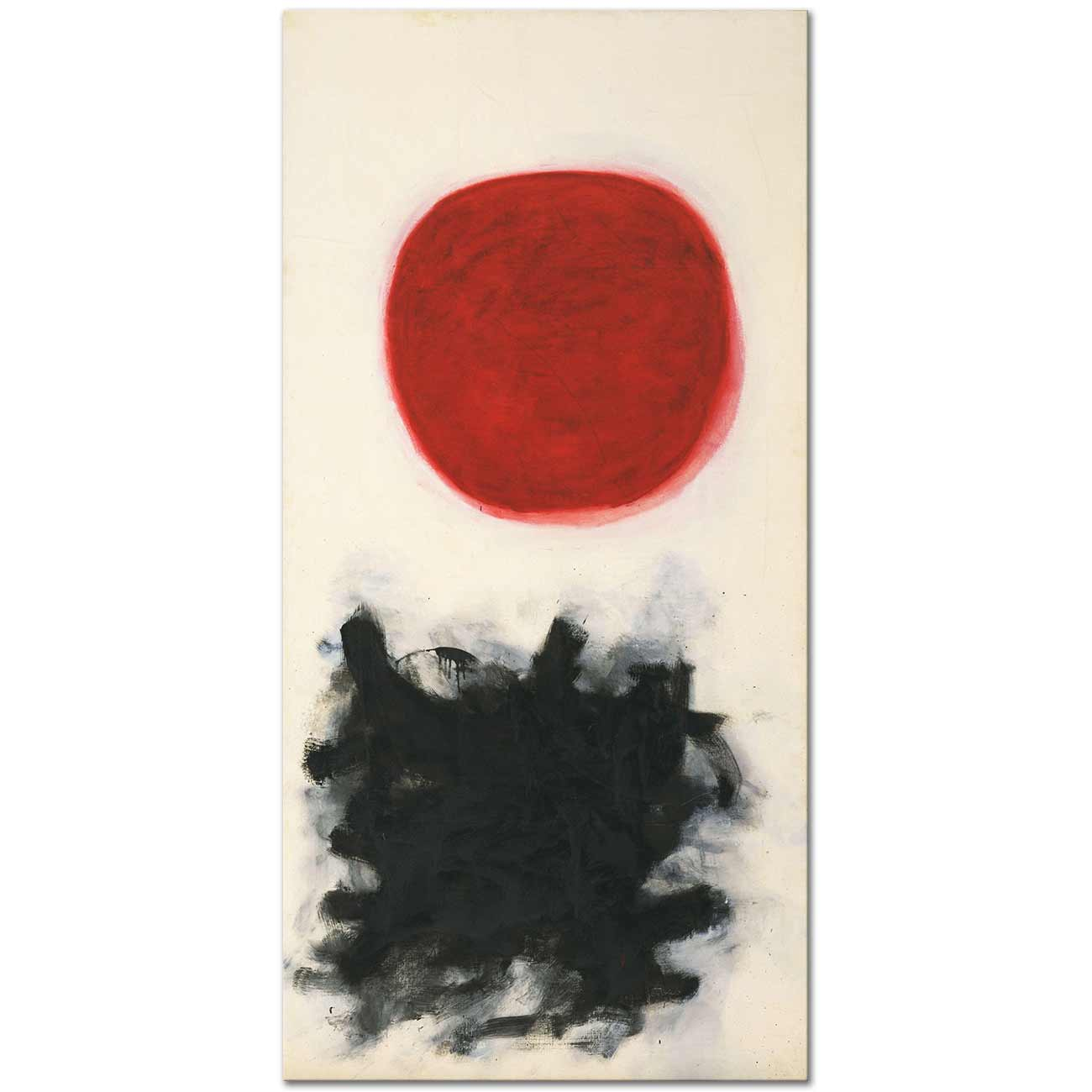 Adolph Gottlieb Üfleyiş Kanvas Tablo