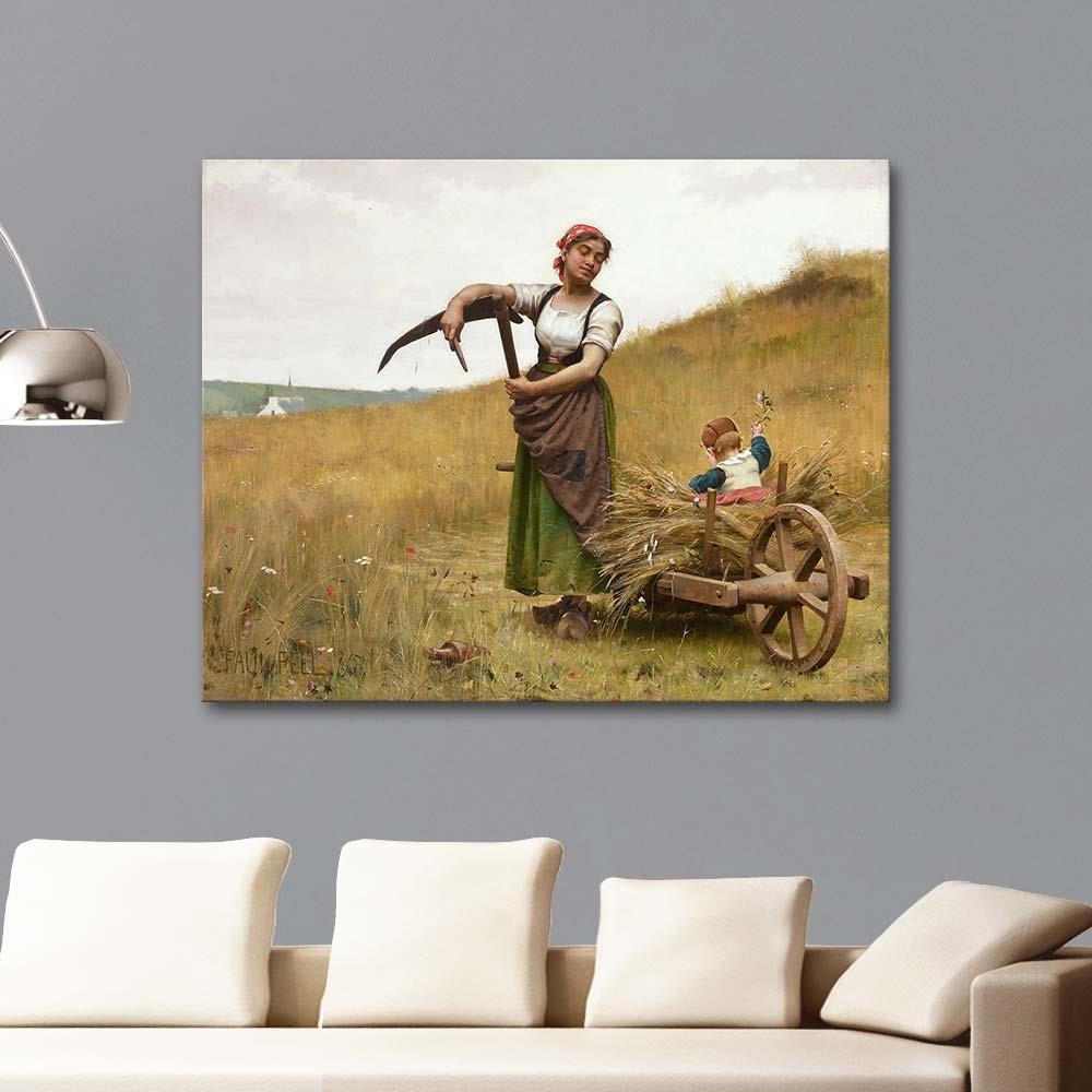 Adoration by Paul Peel as Art Print