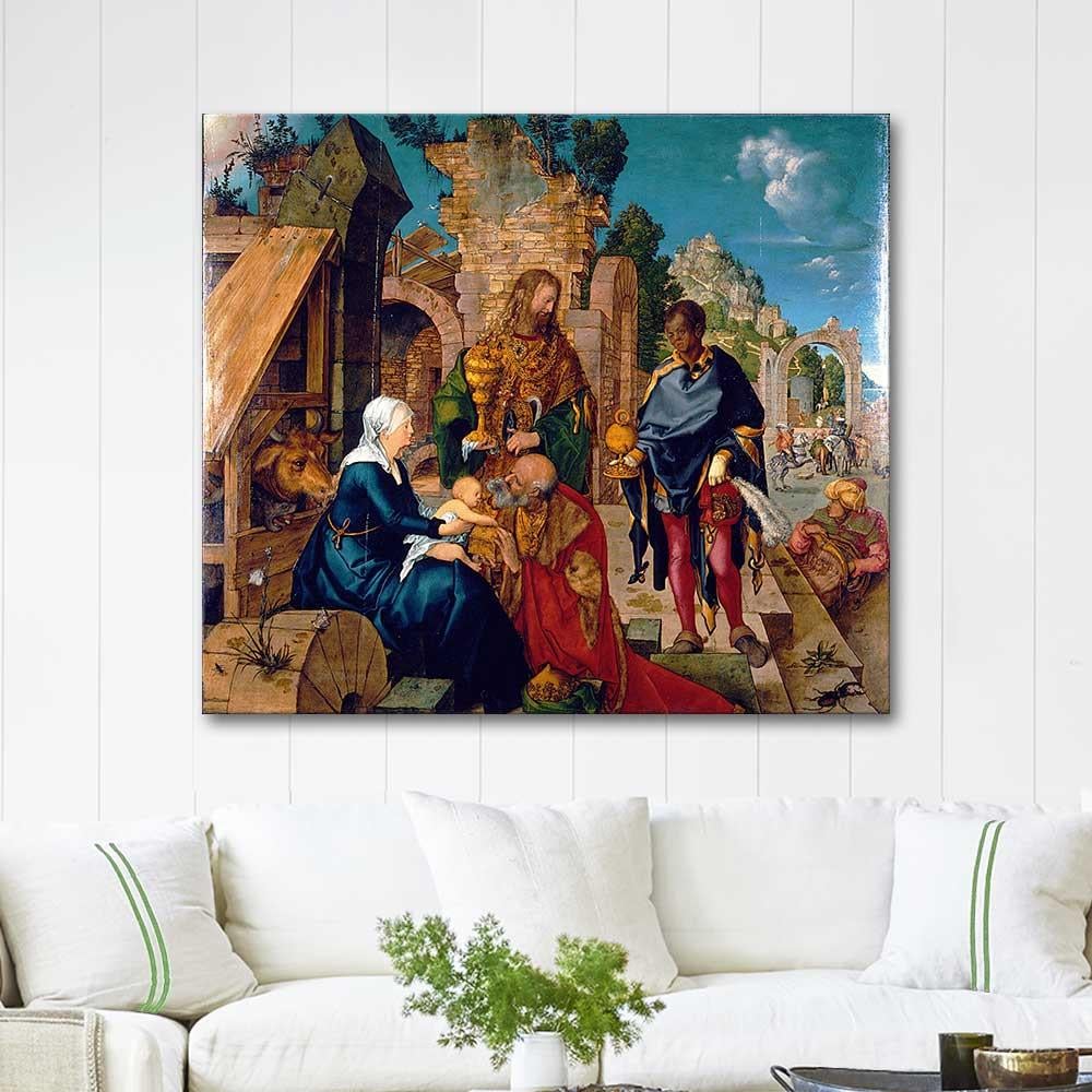 Adoration of the Magi by Albrecht Dürer as Art Print