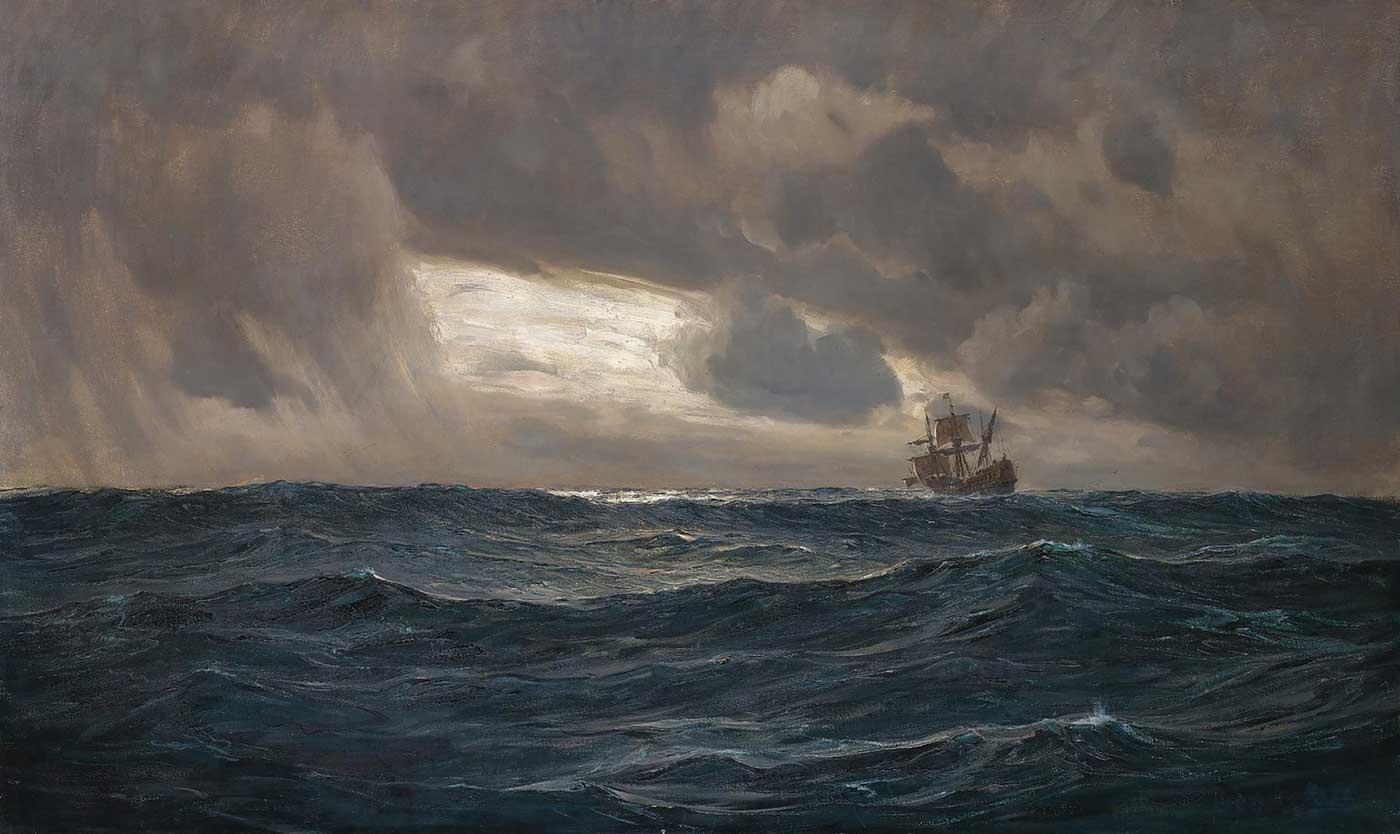 After the Storm by Ivan Fedorovich Choultse as Art Print