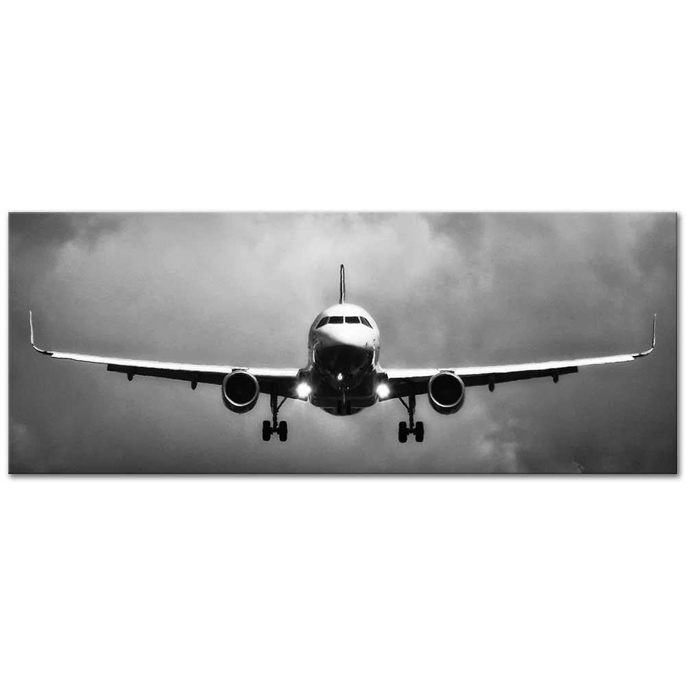 Kalkan Uçak Kanvas Tablo