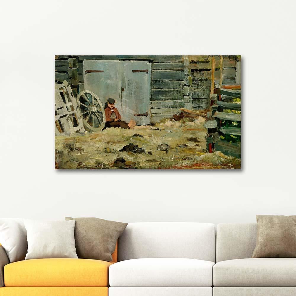 Akseli Gallen Kallela In The Sunshine Art Print
