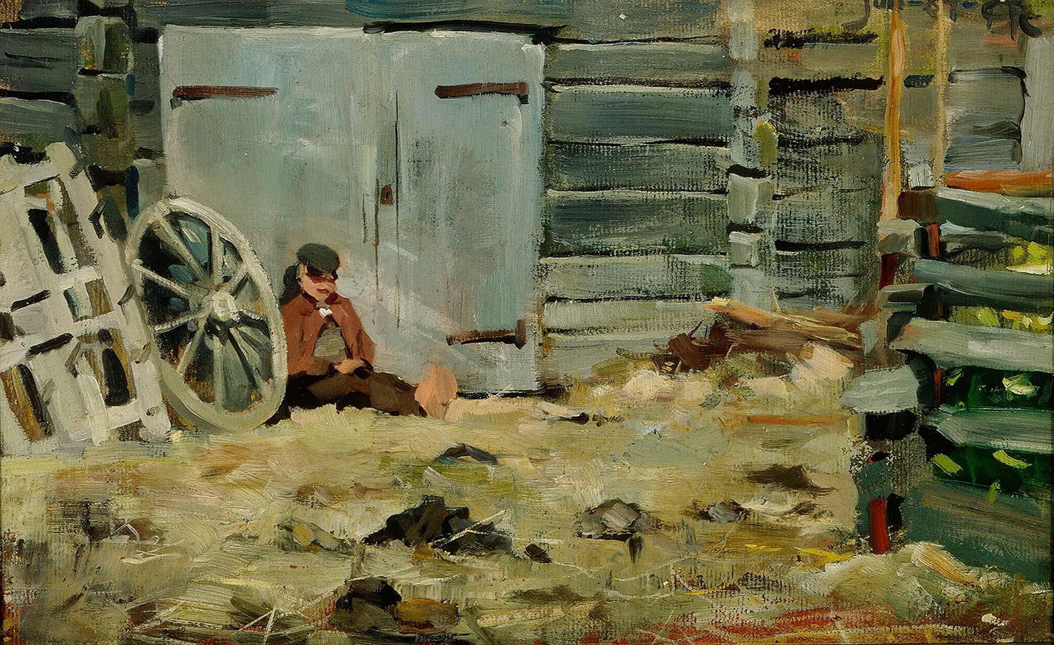 In The Sunshine by Akseli Gallen Kallela
