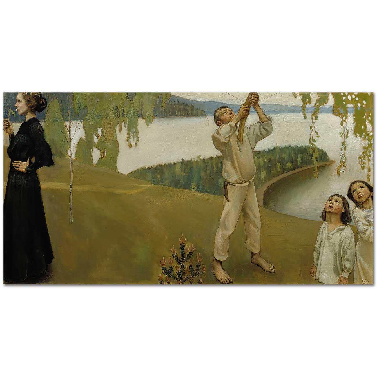 Spring by Akseli Gallen Kallela