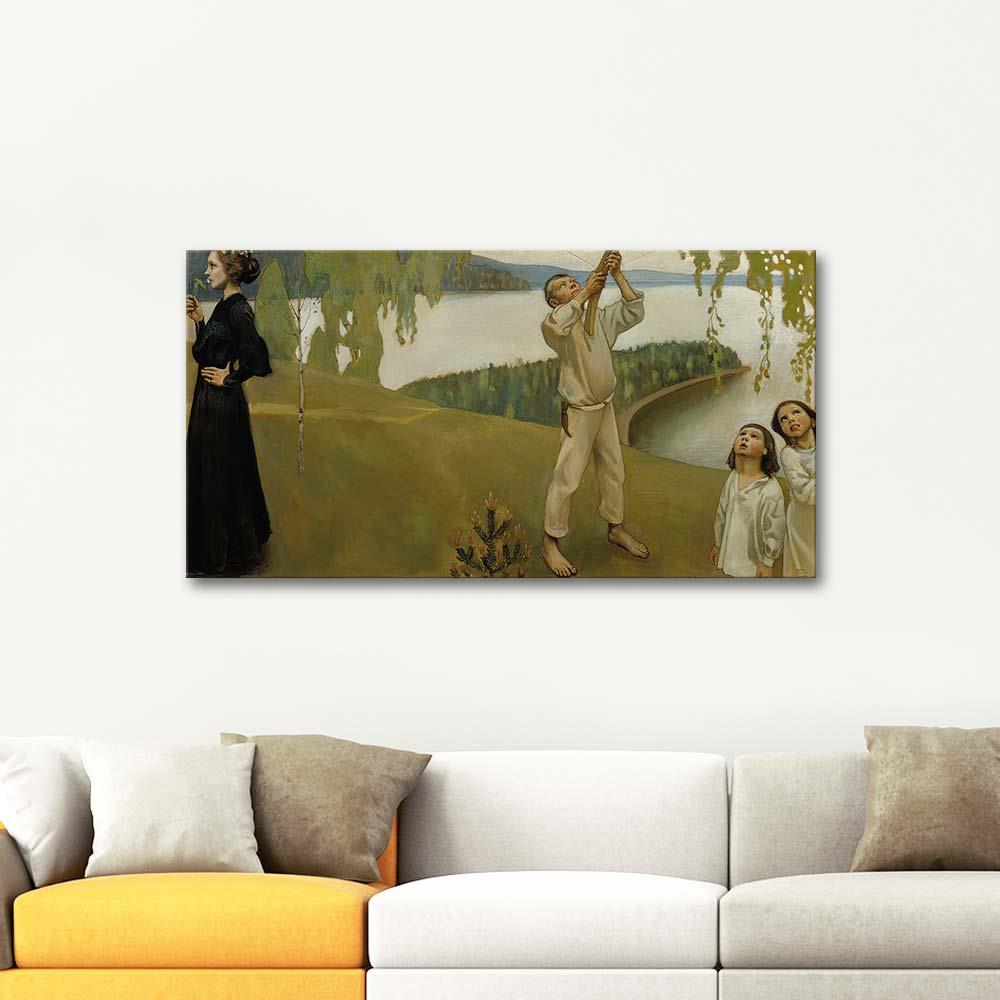 Akseli Gallen Kallela Spring Art Print