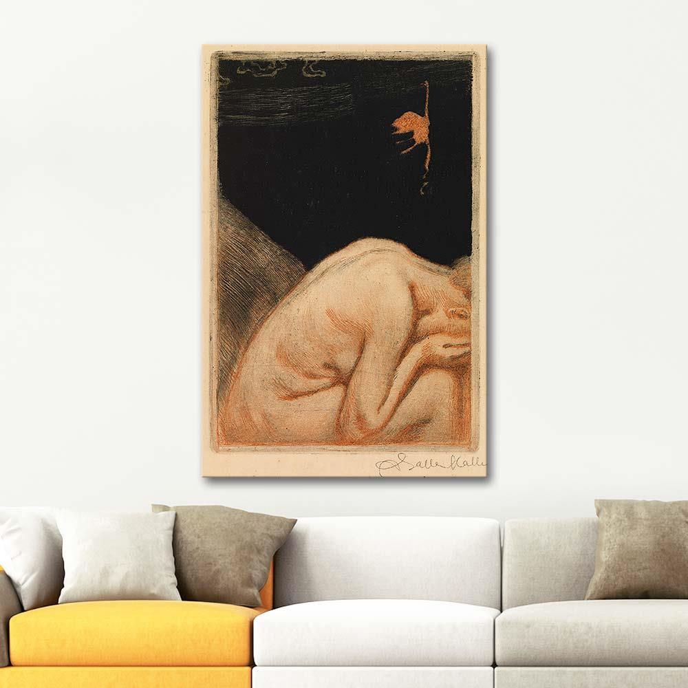 Akseli Gallen Kallela The Swan Of Tuonela Art Print