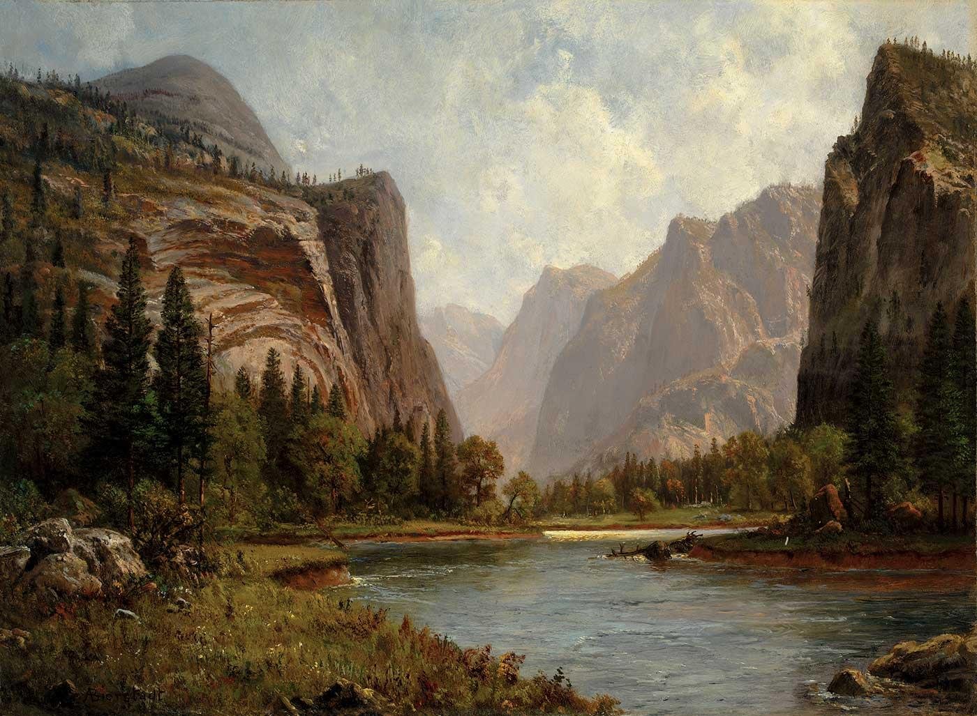 Gates of the Yosemite by Albert Bierstadt