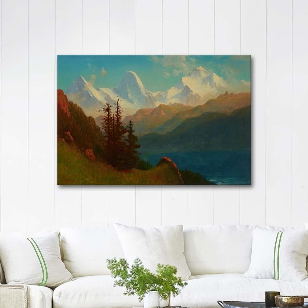 Albert Bierstadt Splendor Art Print