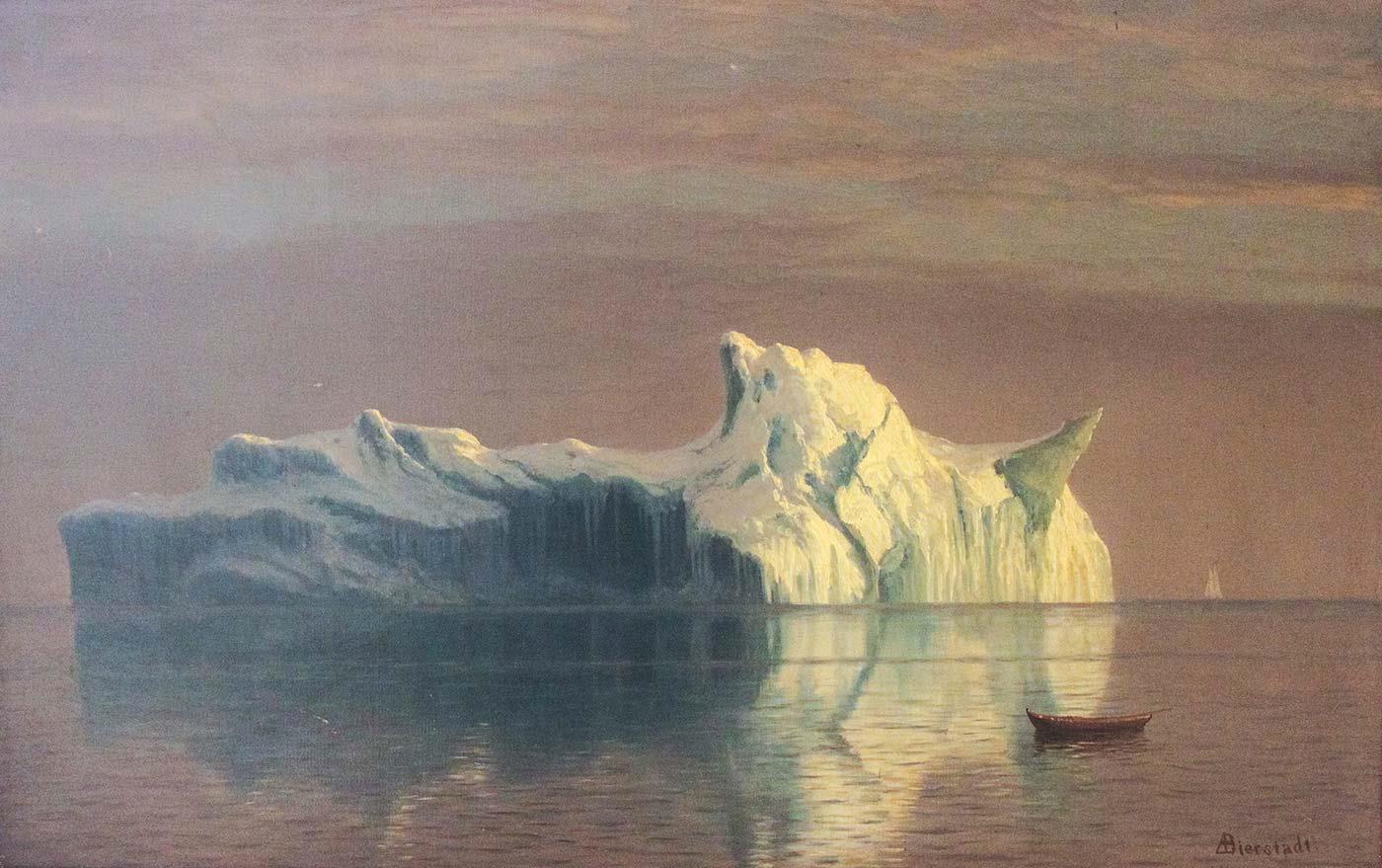 Albert Bierstadt The Iceberg Art Print