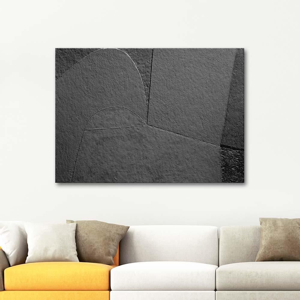 Alberto Burri Nero Cellotex Art Print