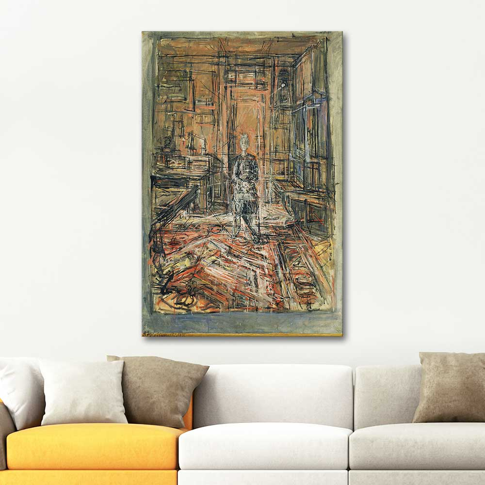 Alberto Giacometti The Artist's Mother Art Print