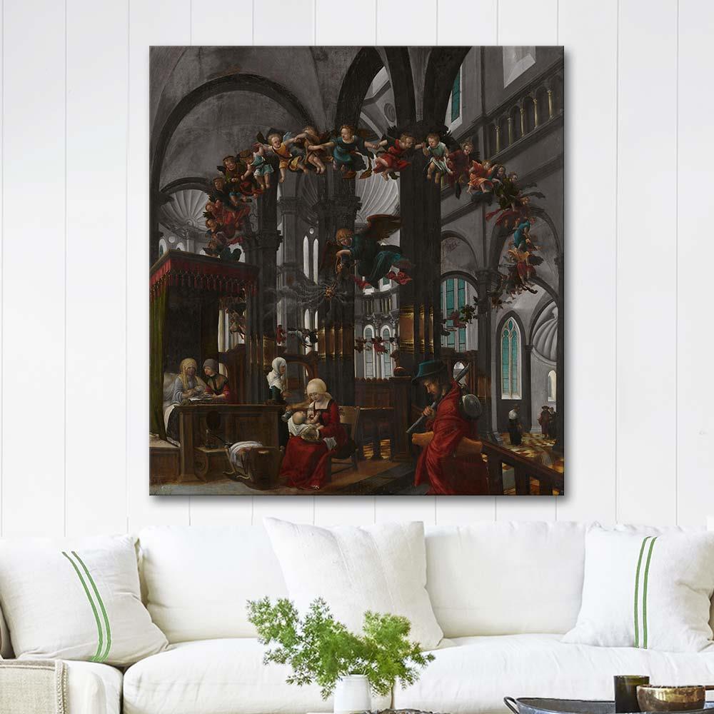 Albrecht Altdorfer The Birth of the Virgin Art Print