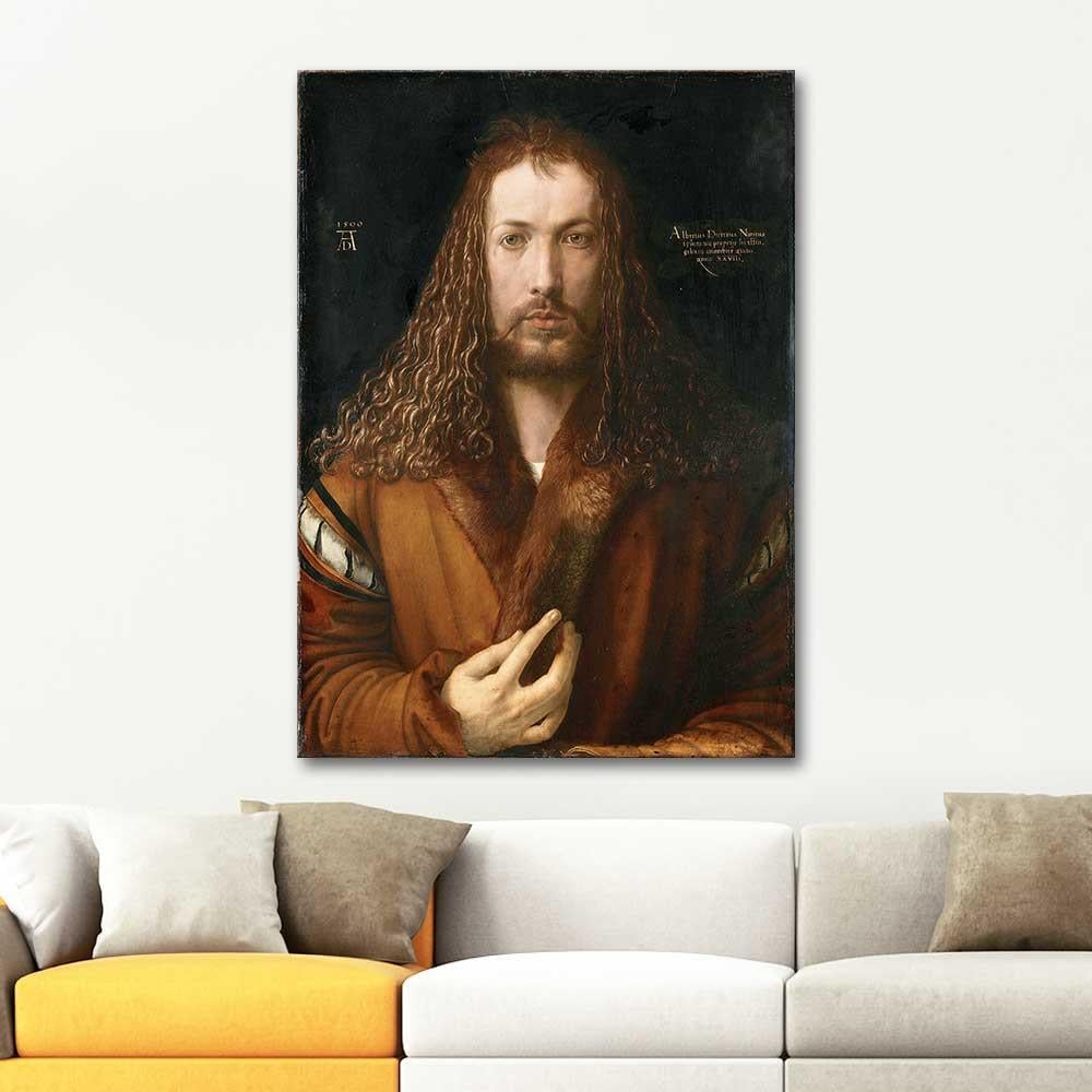 Albrecht Dürer Self Portrait at the Age of Twenty Eight Art Print