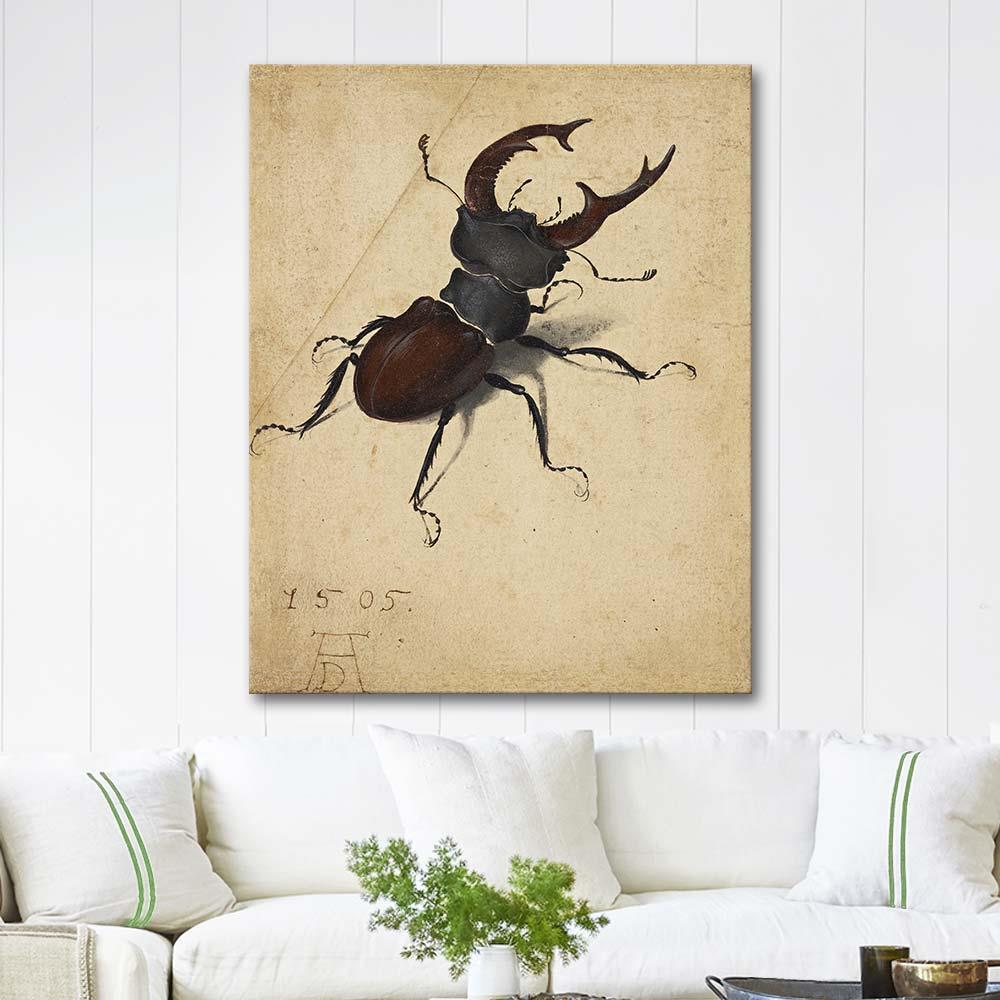 Albrecht Dürer Stag Beetle Art Print